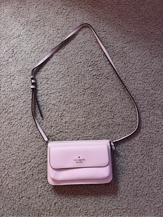 kate spade Handbags - kate spade Light Pink Leather Crossbody Bag with Adjustable Strap